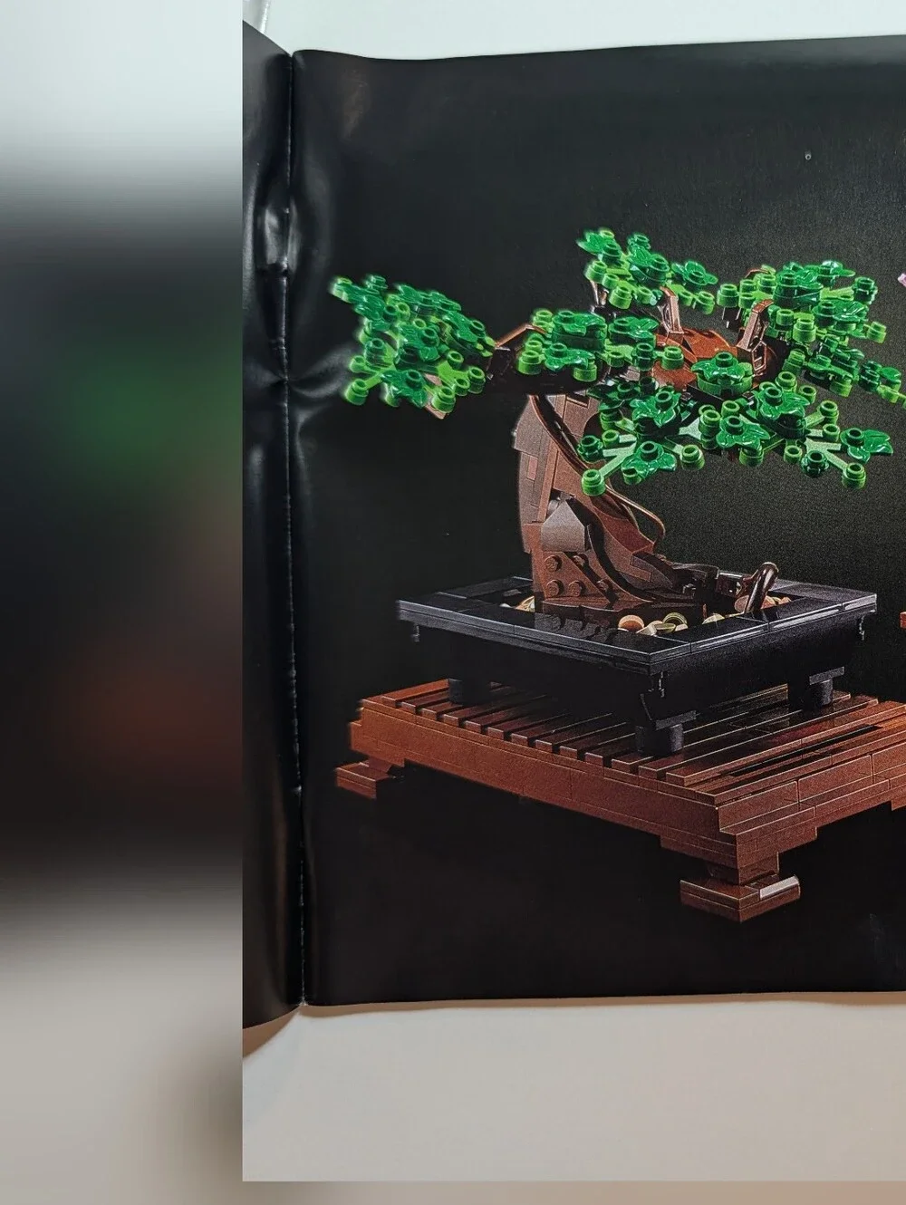 LEGO Bonsai Tree Instruction Manual & Pieces
